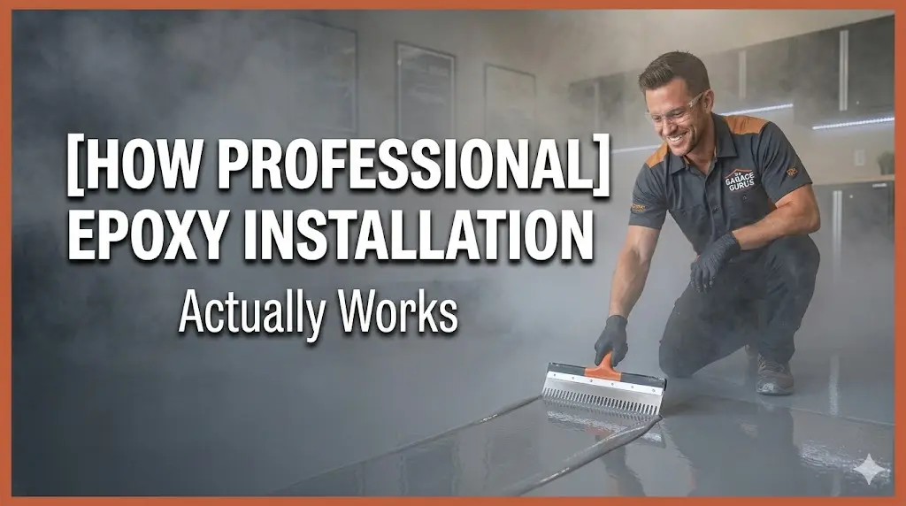 How Professional Epoxy Installation Actually Works